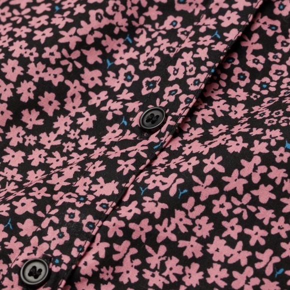 NEW H&M Cotton Puff-sleeved Blouse - Picture 3 of 6